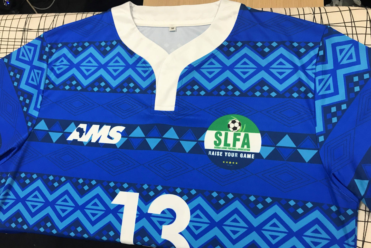 Sierra Leone 2014-15 Away (LAHOUD #13) Jersey/Shirt